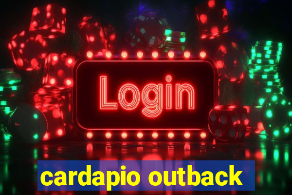 cardapio outback